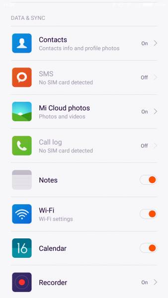 Data & Sync
