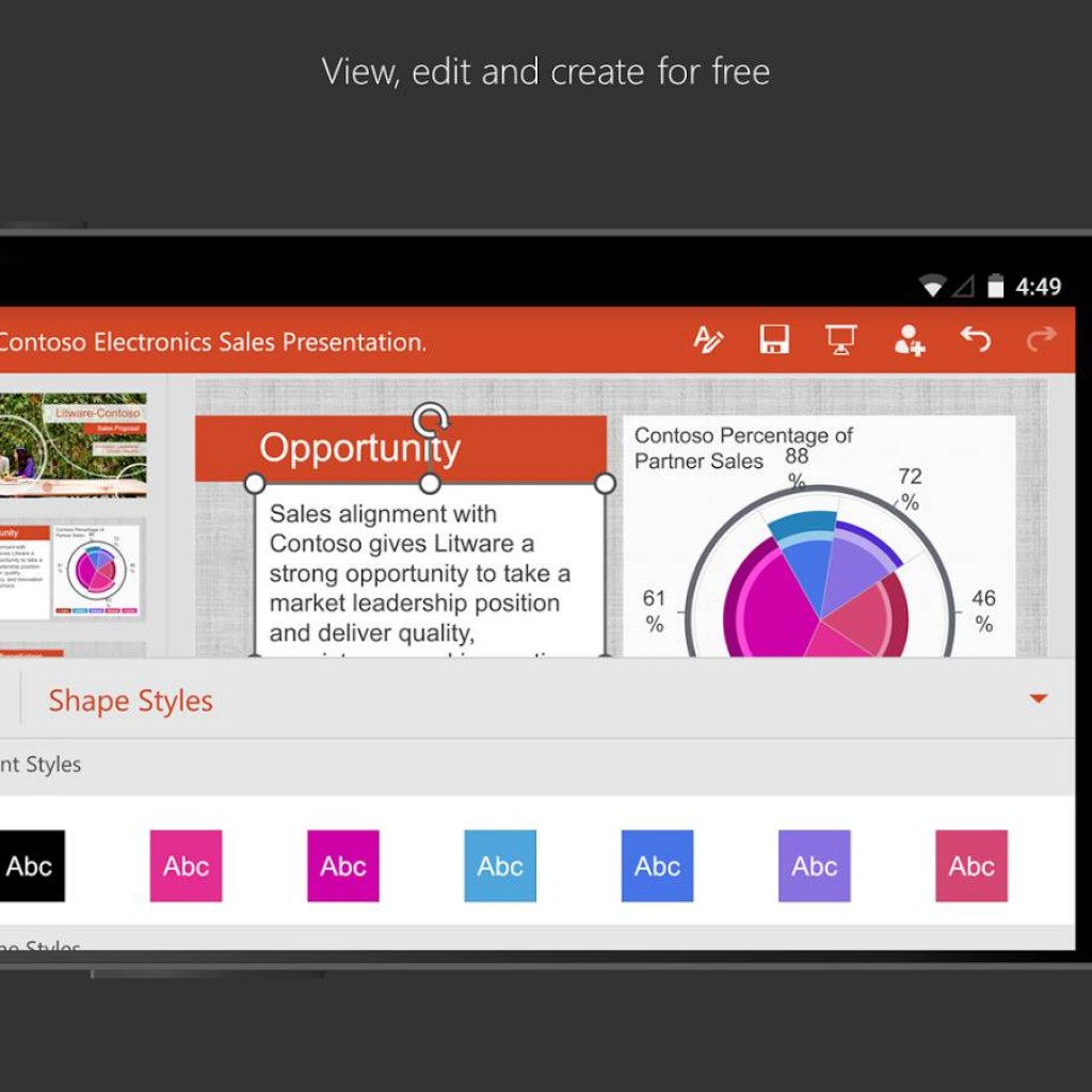 Microsoft Word, Excel & PowerPoint Kini Tersedia Untuk Android !