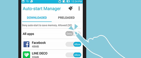 ASUS ZenUI AutoStart Manager