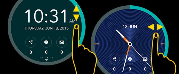 ASUS ZenUI Flip Cover Clock
