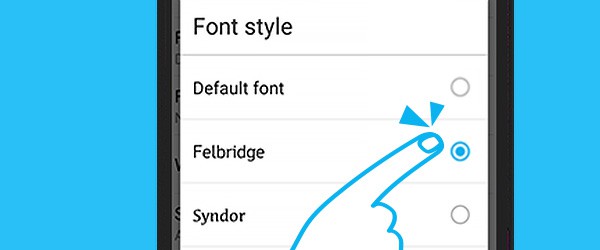 ASUS ZenUI Font Style