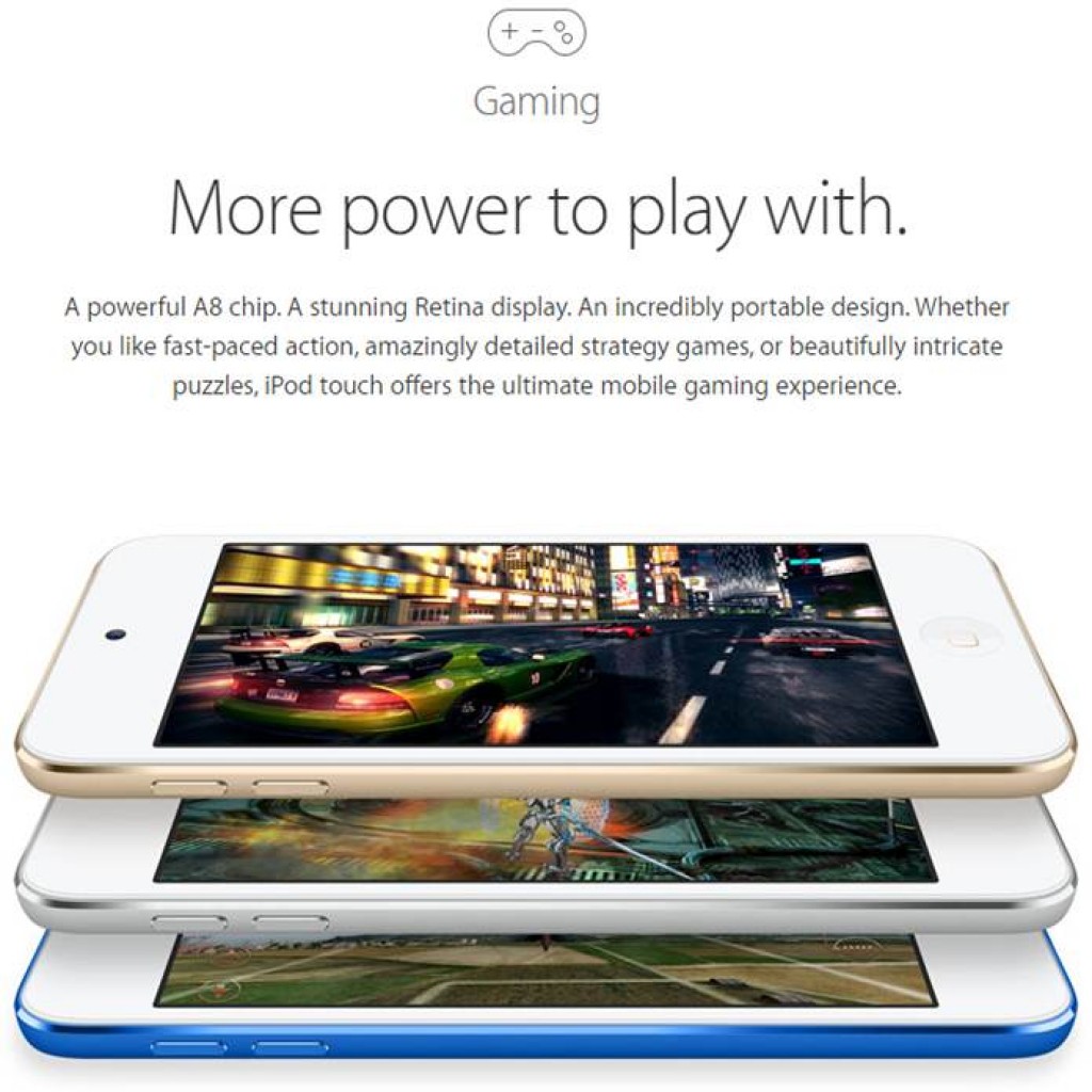New iPod Touch Hadir Dengan Prosesor A8 & Kamera 8MP !