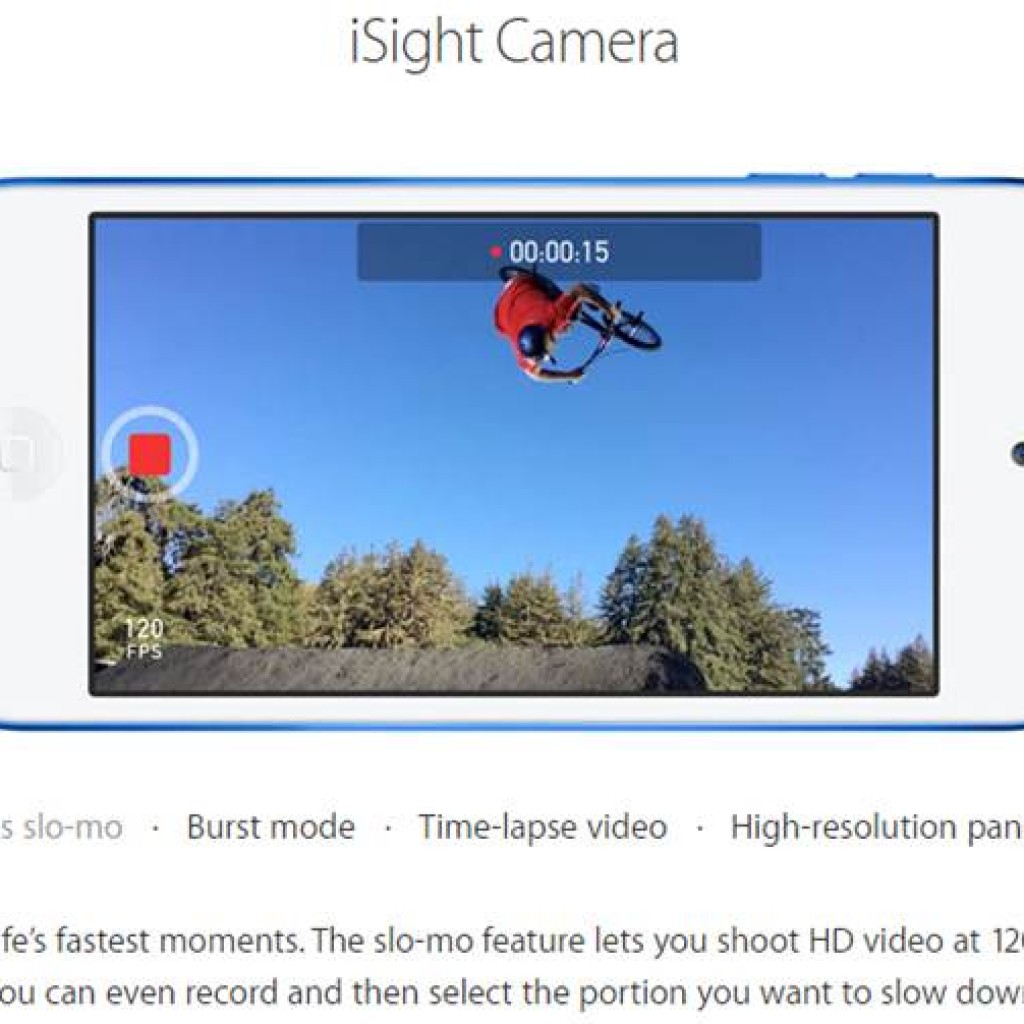 New iPod Touch Hadir Dengan Prosesor A8 & Kamera 8MP !
