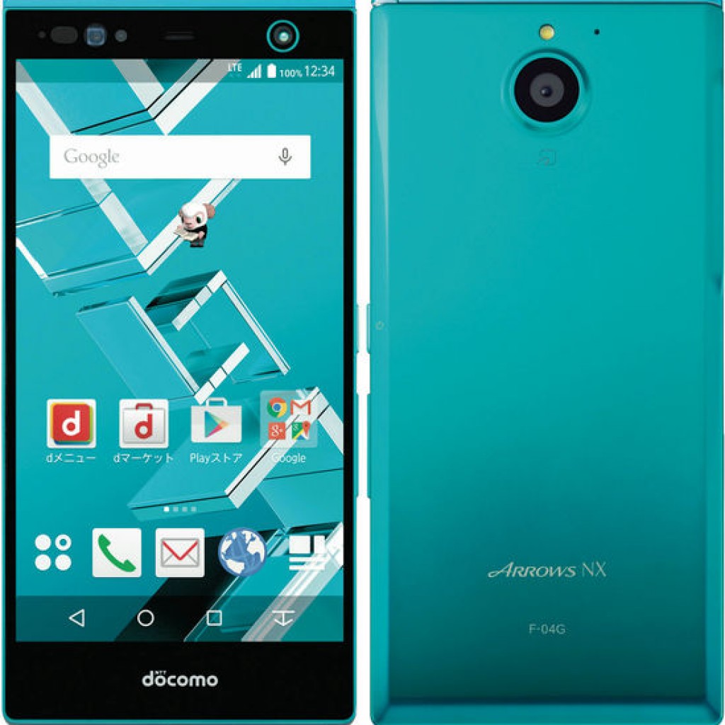 Fujitsu Arrows F-04G NX, Smartphone dengan Iris Scanner Pertama di Dunia !