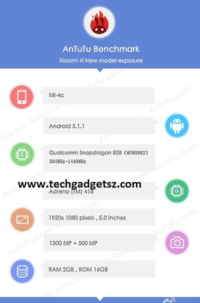 Xiaomi Mi 4c Antutu Benchmark