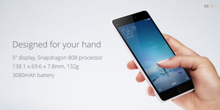 Design_Xiaomi Mi 4c