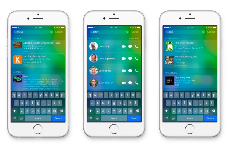 iOS 9_Quickly Call & Message
