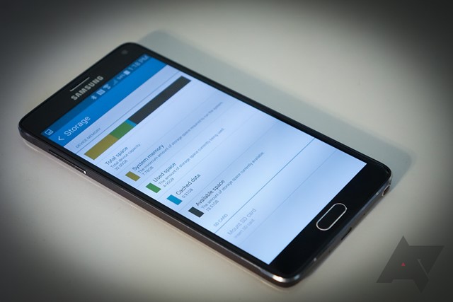 Smartphone Internal Storage