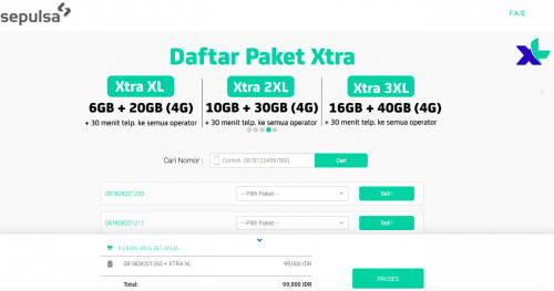 Ingin Memiliki Perdana XL dengan Nomor Cantik ? Kini Kamu Dapat Memesannya di Sepulsa !