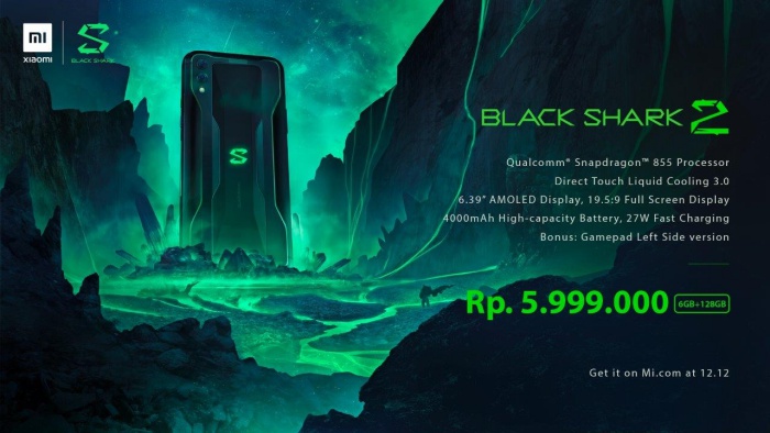 Xiaomi Resmi Hadirkan Ponsel Gaming Black Shark 2 dan 2 Pro ke Indonesia