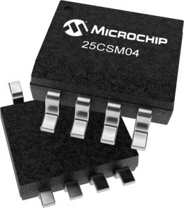 Microchip Perkenalkan EEPROM 25CSM04 Kepadatan Tertingginya