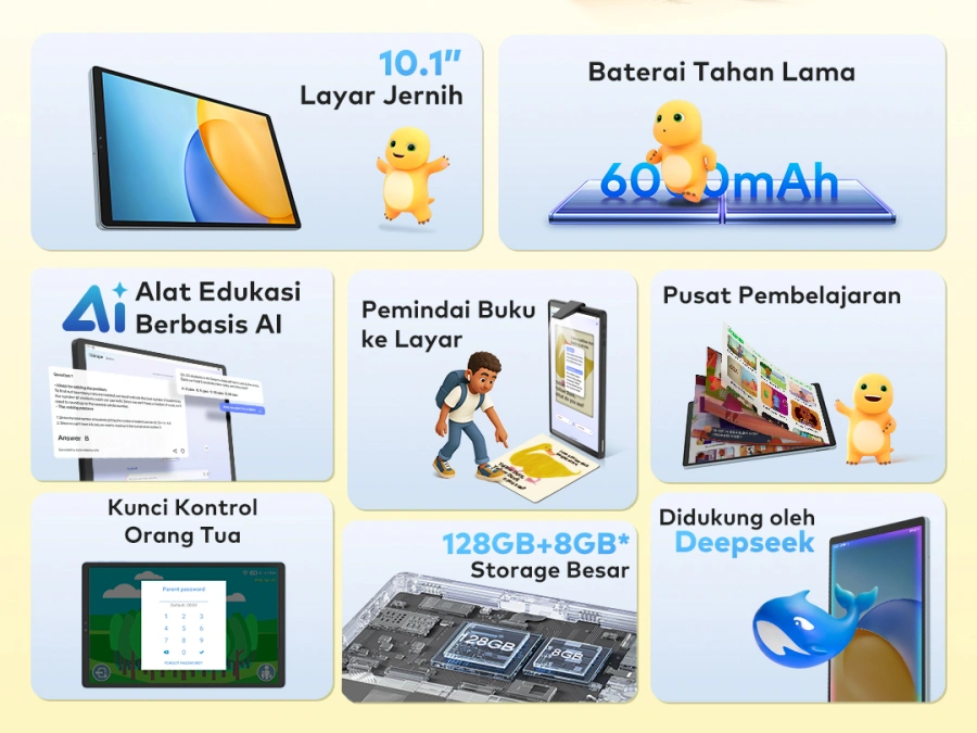 itel VistaTab 11 Berkolaborasi dengan Nailoong, Tablet Stylish untuk Belajar Lebih Asyik